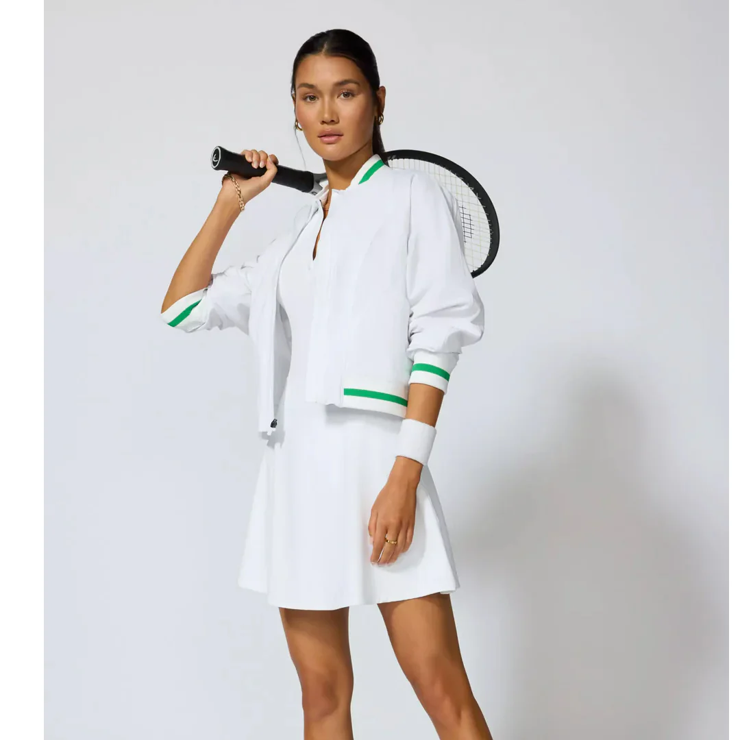 MPG Women's Vital Sleeveless Polo Dress - White - Image 7