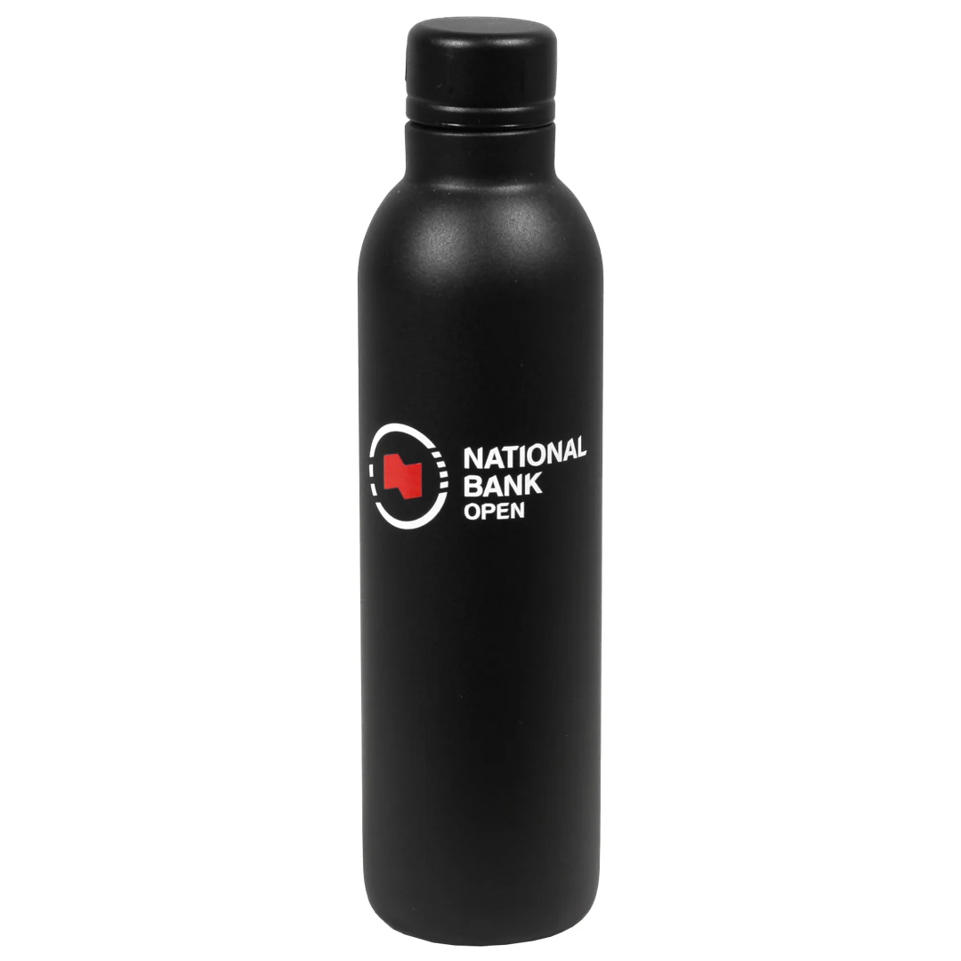 NBO Toronto Metallic Water Bottle - Black - Image 2