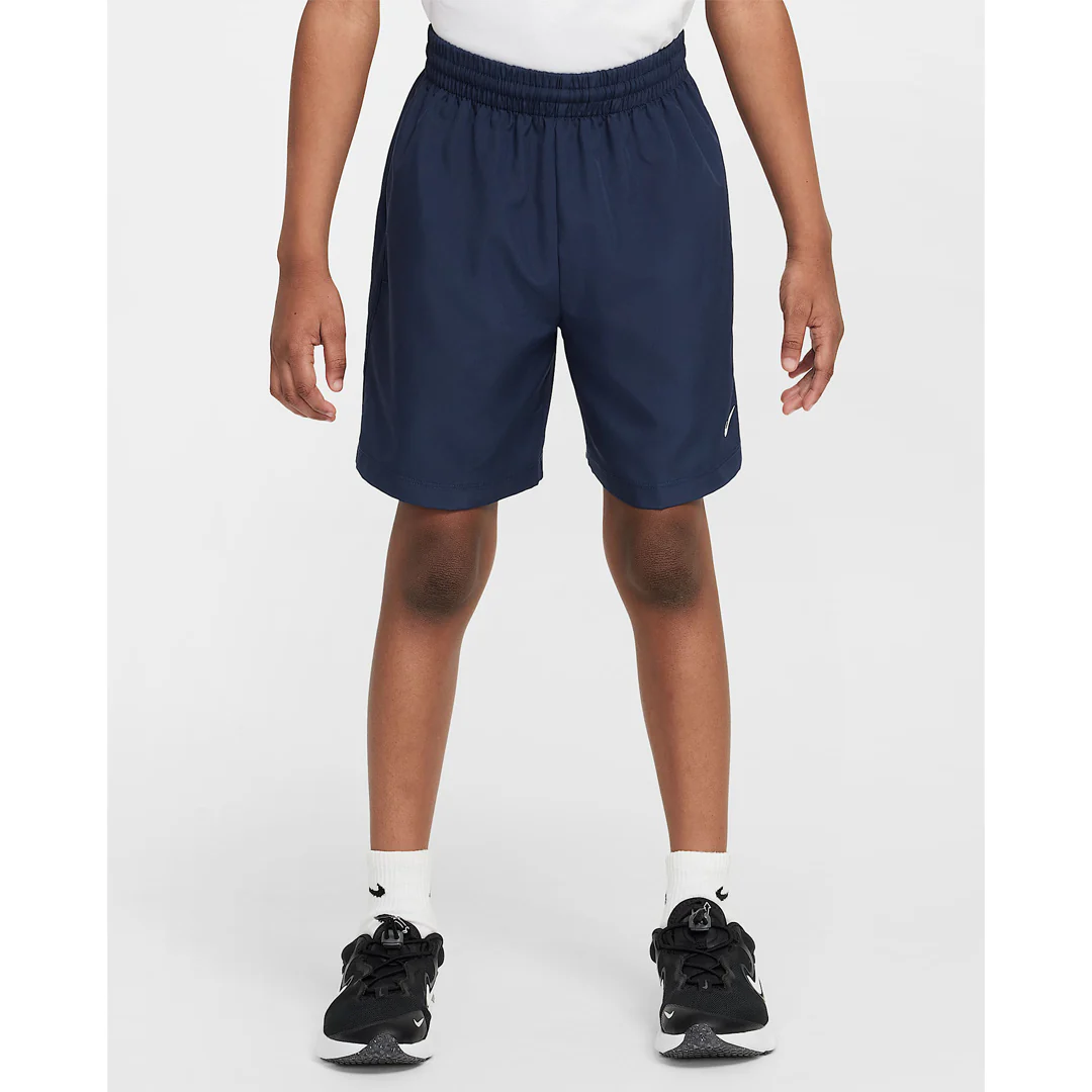 Nike Boys Multi Woven Short - Midnight Navy/White - Image 2