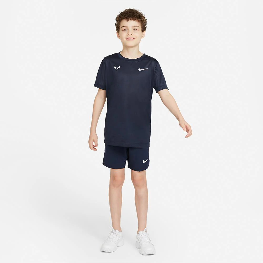 Nike Boys Rafa Tee - Obsidian - Image 4