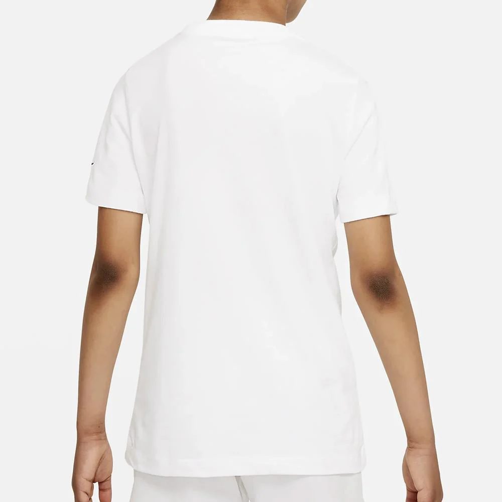 Nike Boys Rafa Tee - White/Black - Image 3