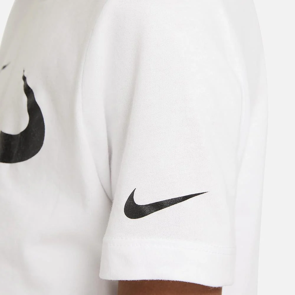 Nike Boys Rafa Tee - White/Black - Image 5