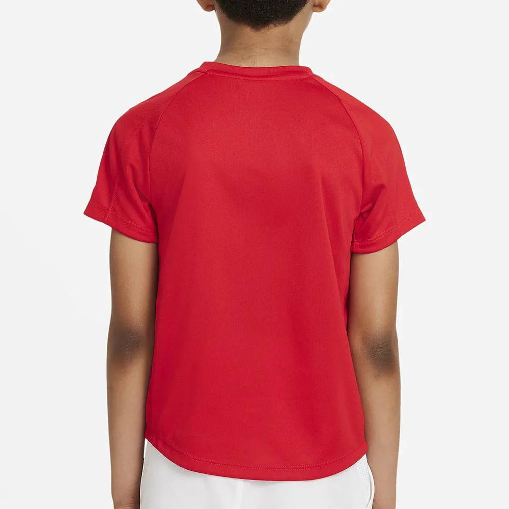 Nike Boys Victory Short Sleeve - University Red - Image 3