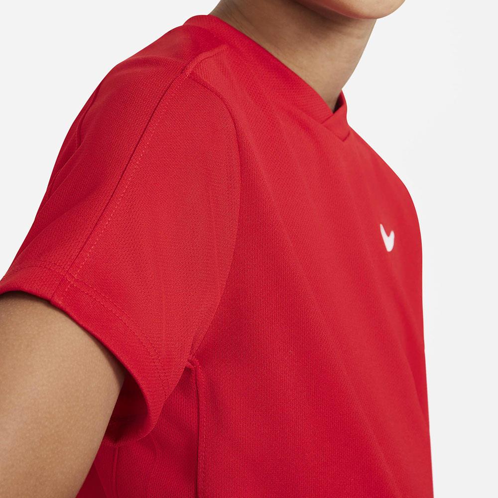 Nike Boys Victory Short Sleeve - University Red - Image 6