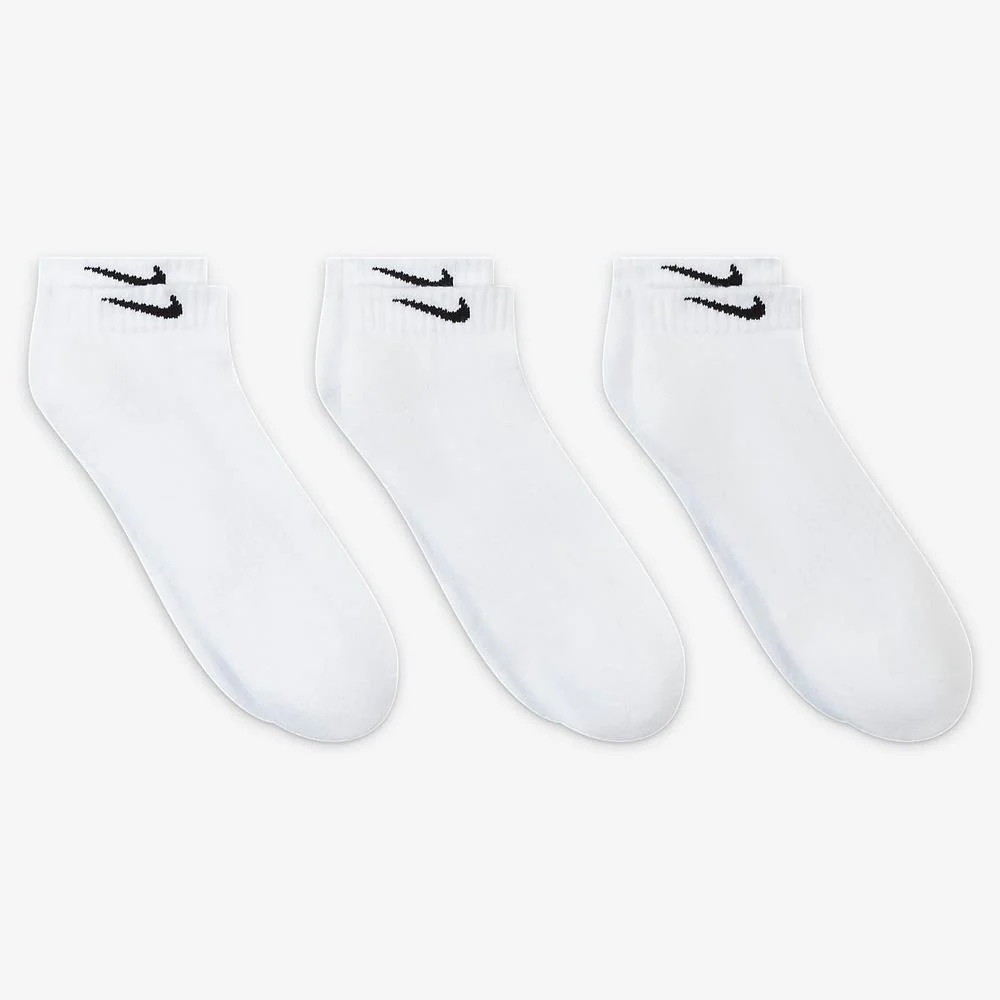 Nike Everyday Cushioned Low Cut Socks - White - Image 3