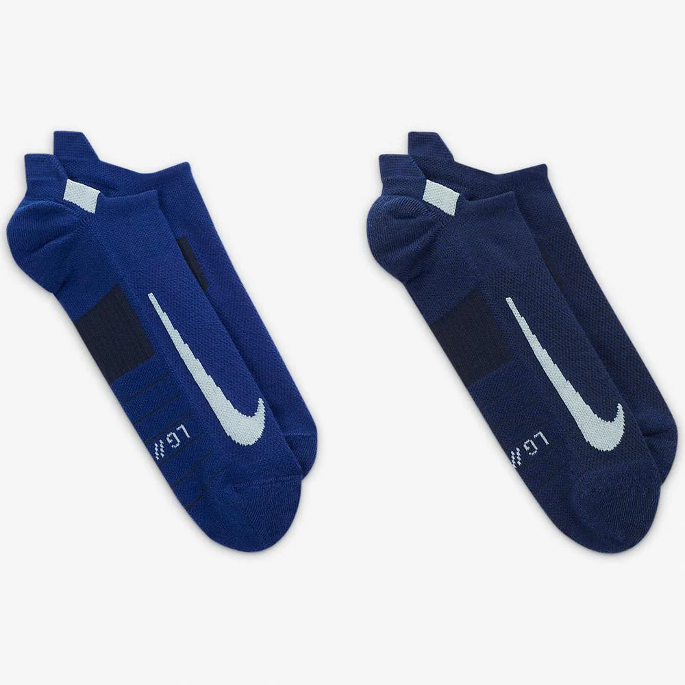 Nike Everyday Multiplier No Show 2 Pack Socks - Multi - Image 2