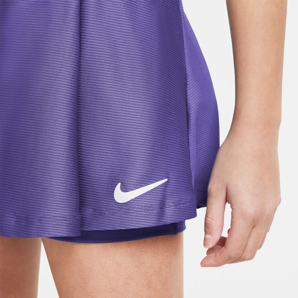 Nike Girls Victory Flouncy Skirt - Dark Iris - Image 4