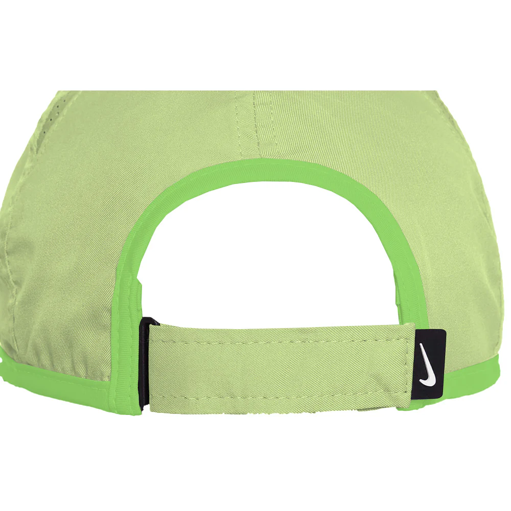 Nike Junior Featherlight Club Hat - Light Liquid Green/Mean Green - Image 3