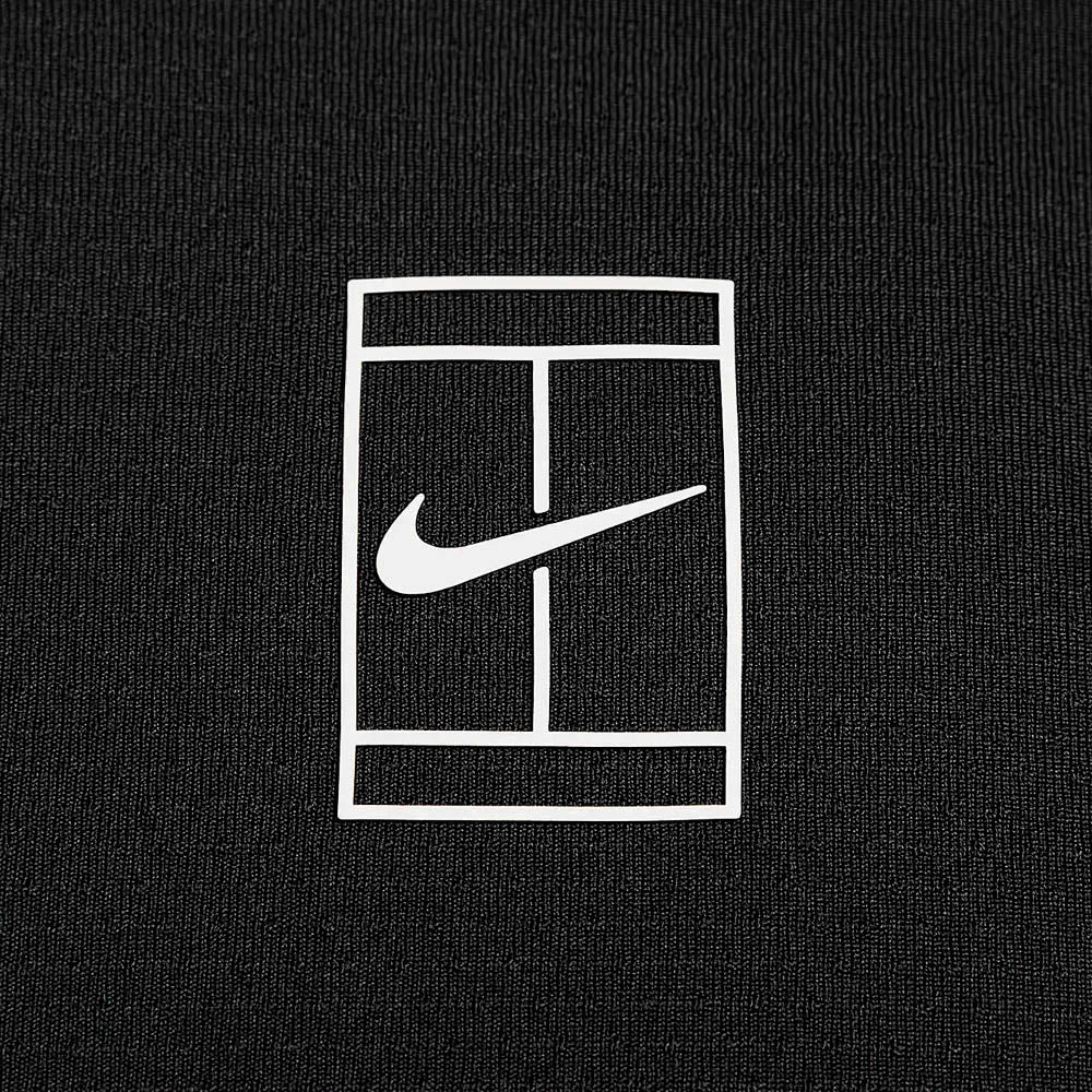 Nike Men's Advantage Court Top - Black - Image 5