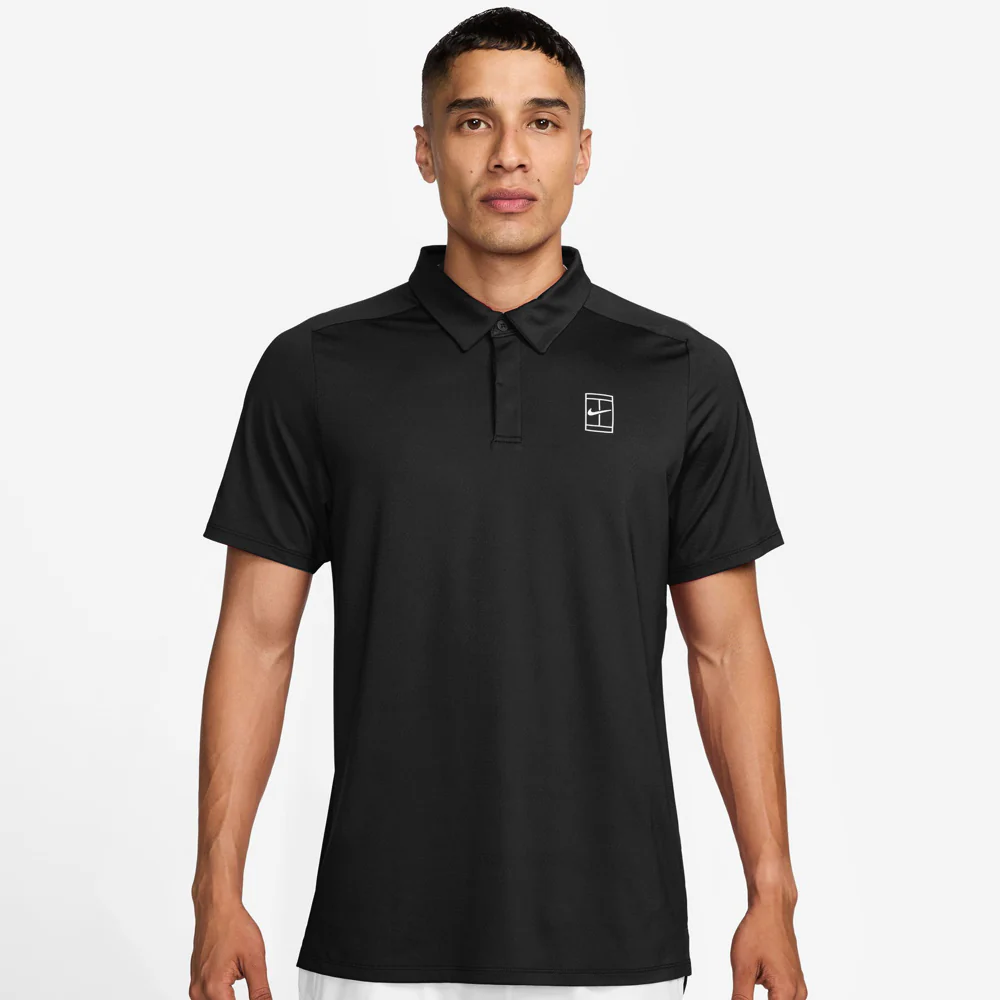 Nike Men's Advantage Polo - Black - Image 2
