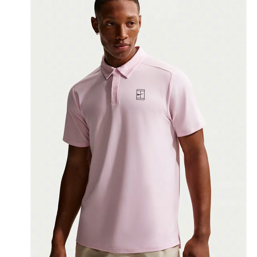 Nike Men's Advantage Polo - Pink Foam - Image 2