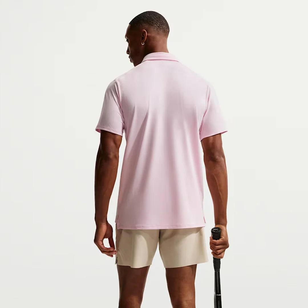 Nike Men's Advantage Polo - Pink Foam - Image 3