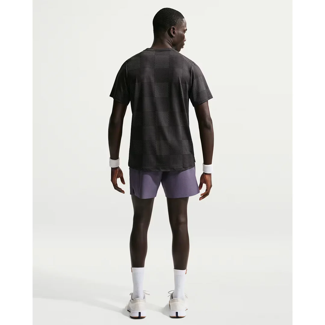 Nike Men's Advantage Print 6" Short - Dark Raisin - Image 3