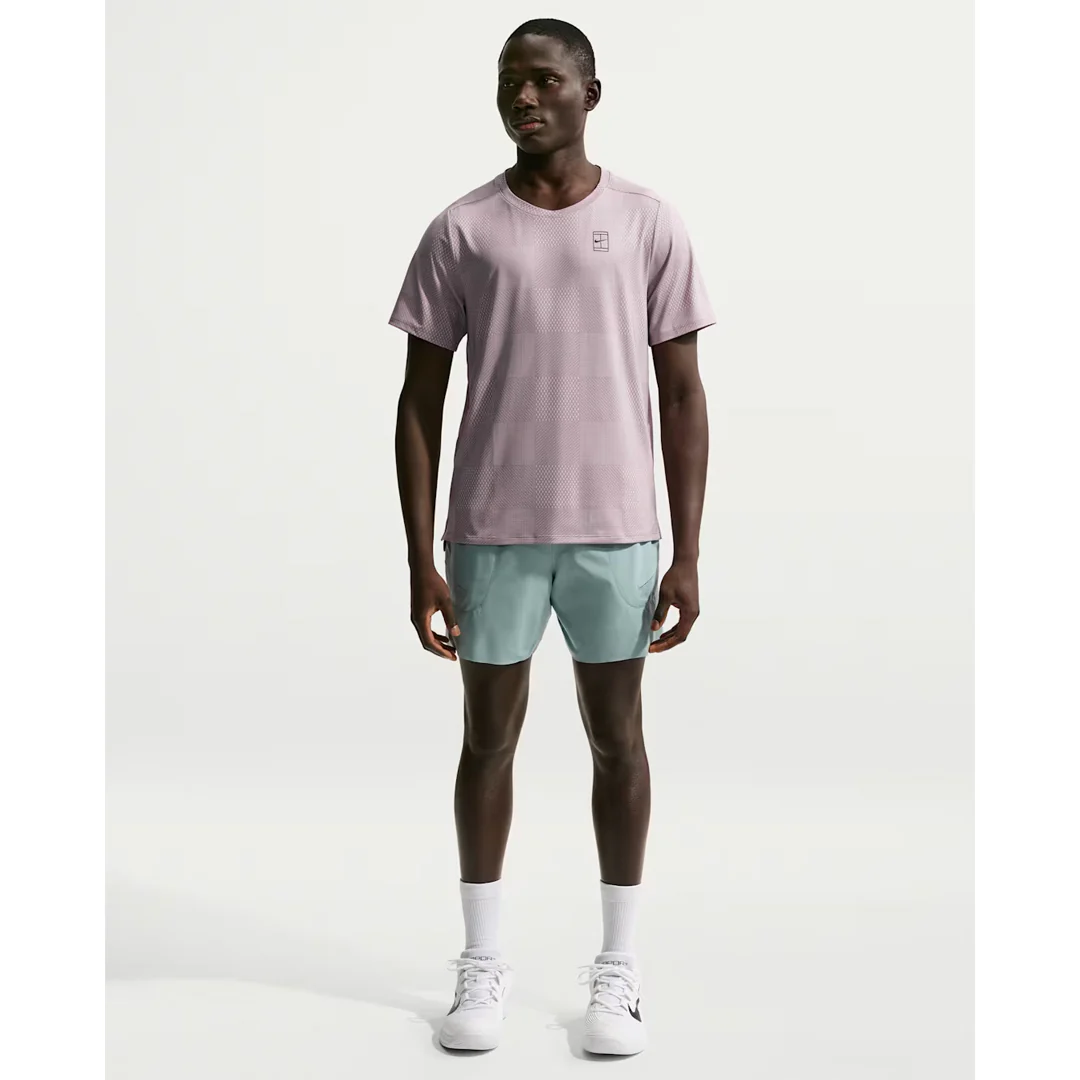 Nike Men's Advantage Print Tee - Light Violet Ore - Image 2