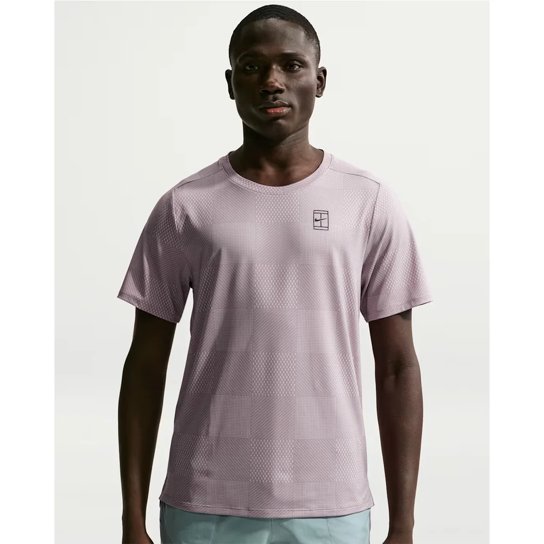 Nike Men's Advantage Print Tee - Light Violet Ore - Image 6