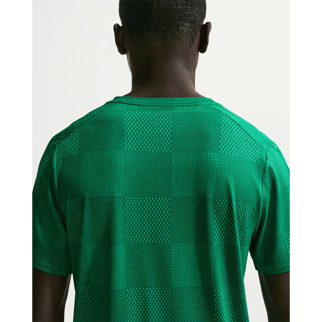 Nike Men's Advantage Print Tee - Malachite - Image 5