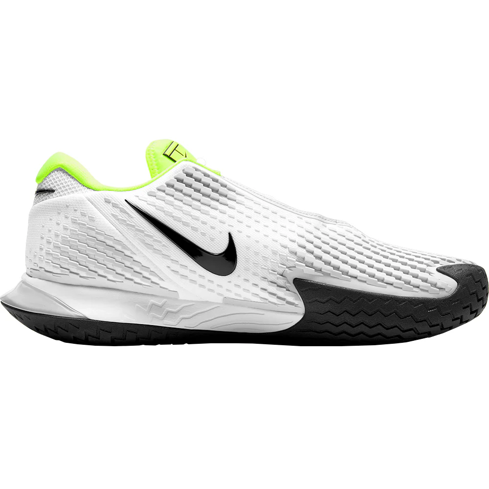 Nike Men's Air Zoom Vapor Cage 4 - Pure Platinum/Volt - Image 2