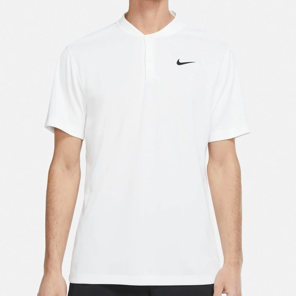 Nike Men's Blade Henley Polo - White - Image 2