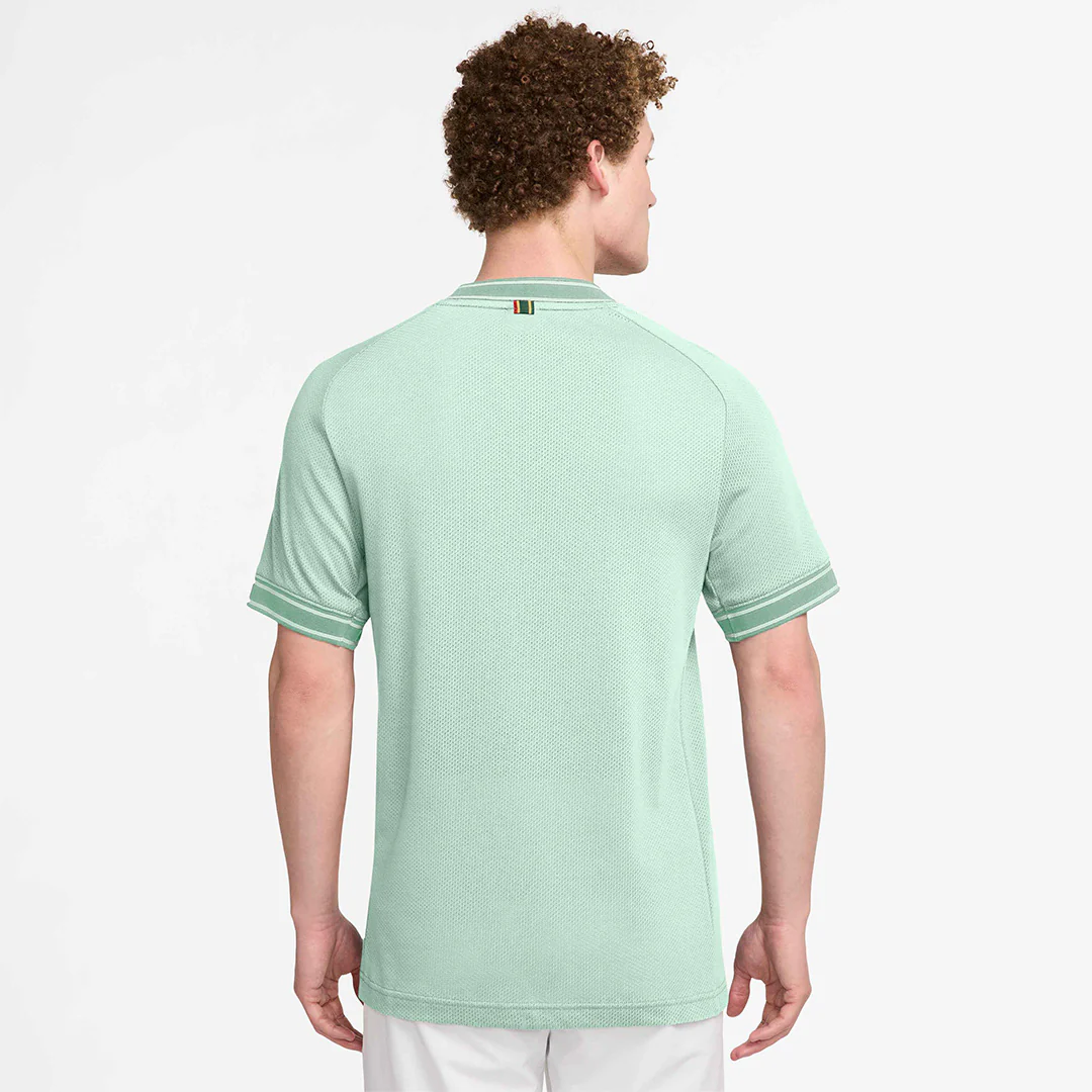 Nike Men's Heritage Court Short Sleeve - Barely Green - Image 3
