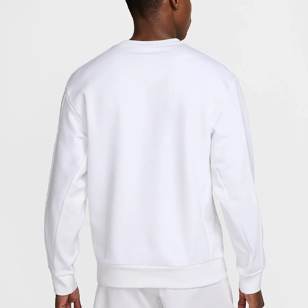 Nike Men's Heritage Crew Sweatshirt - White - Image 4
