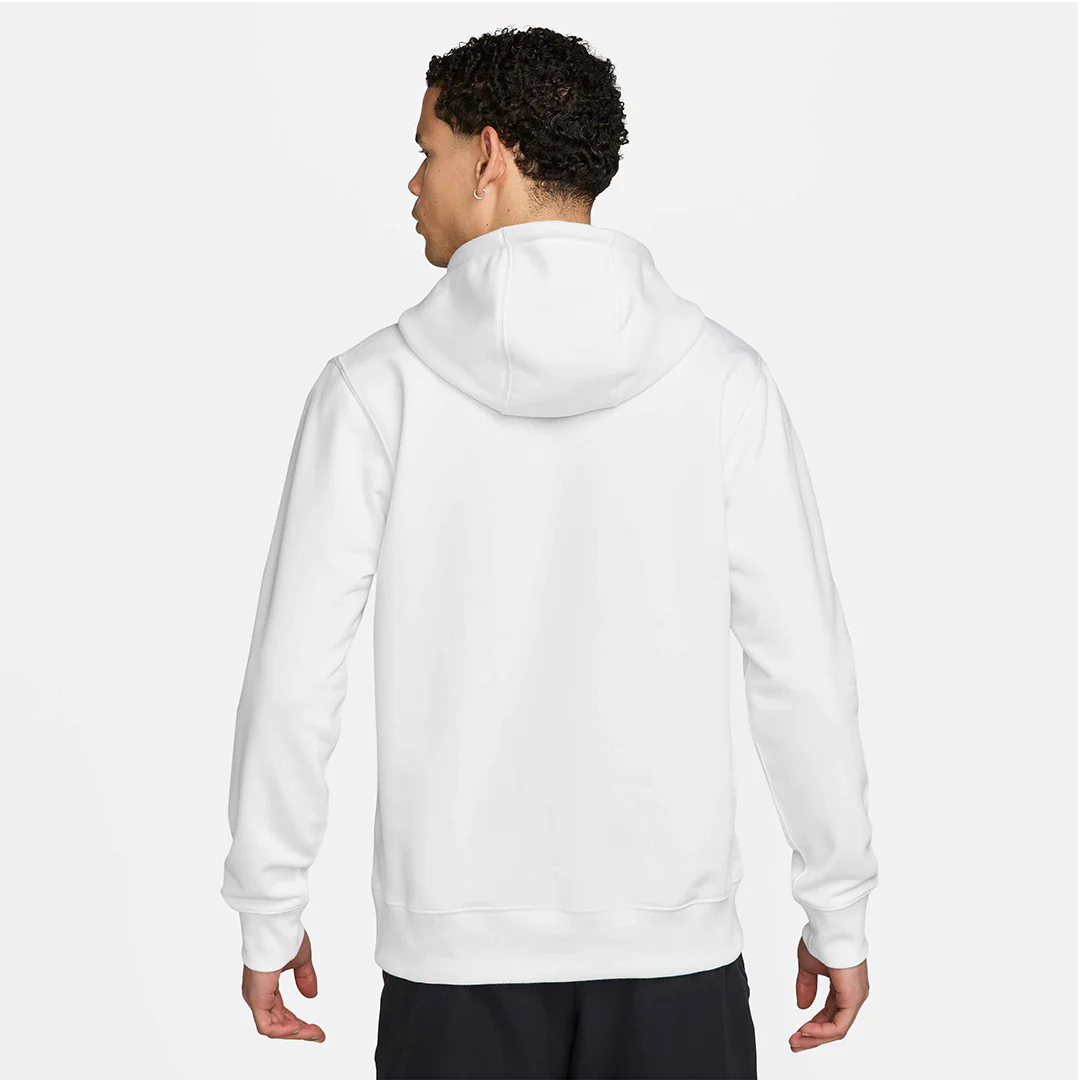 Nike Men's Heritage Fleece Hoodie - White - Image 3
