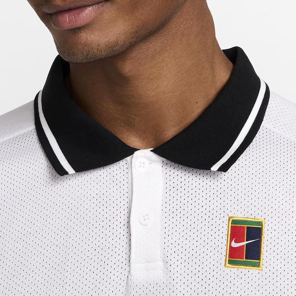Nike Men's Heritage Polo - White - Image 4