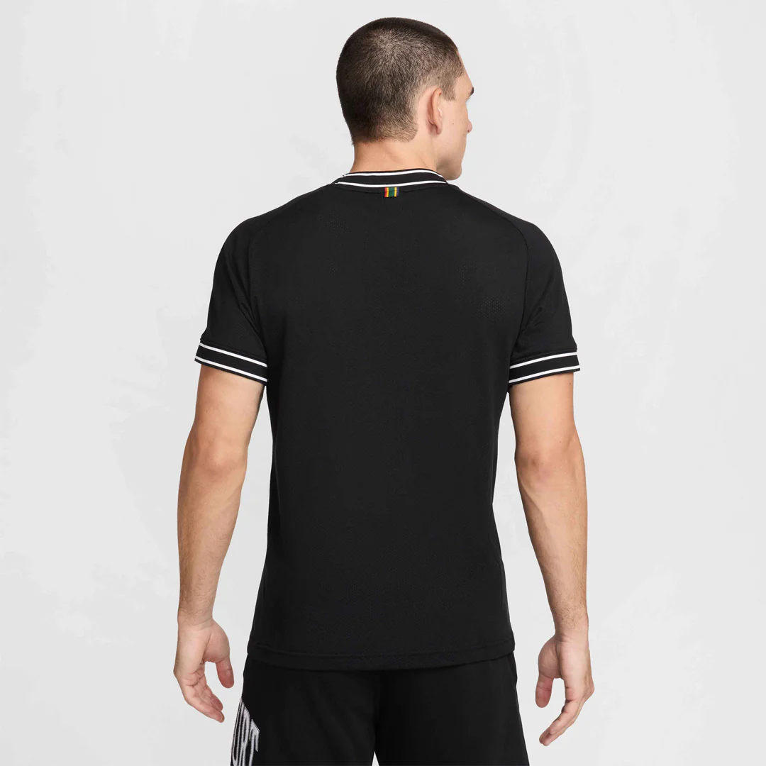 Nike Men's Heritage Short Sleeve Tee - Black/White - Image 3
