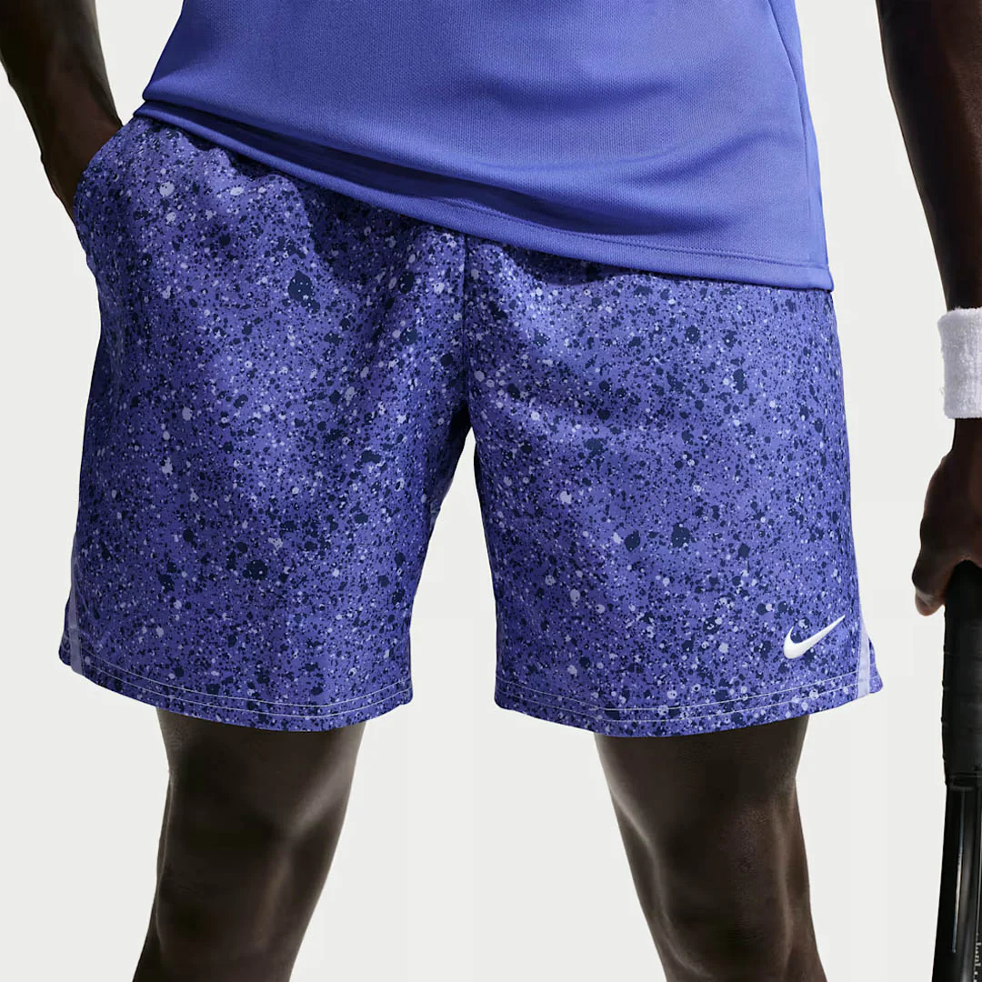 Nike Men's Victory Print 7" Short - Lapis/Light Thistle - Image 2