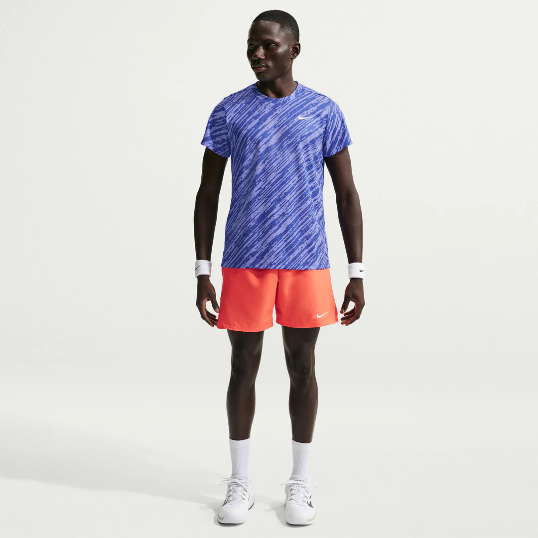 Nike Men's Victory Print Tee - Lapis/White - Image 3