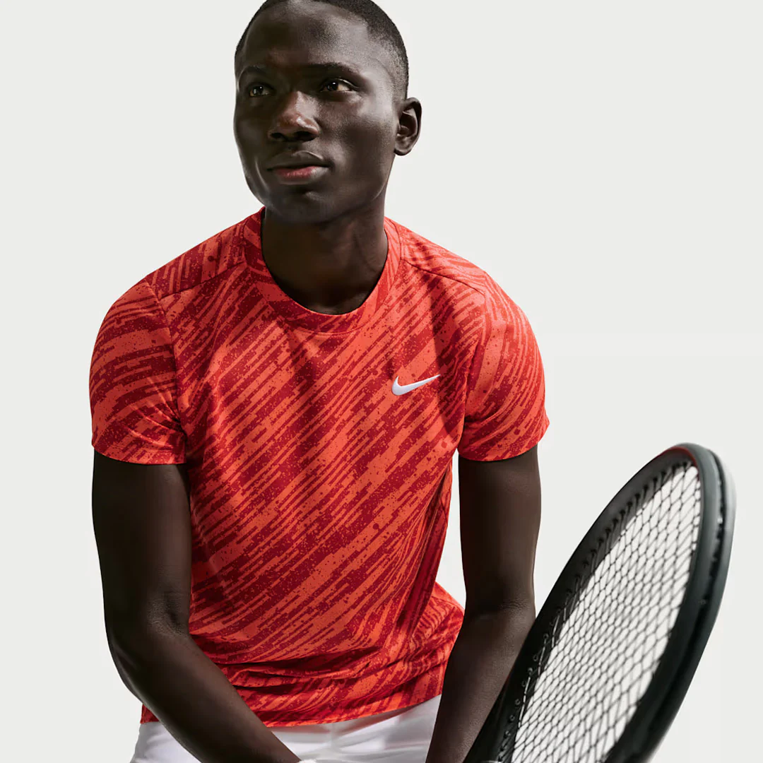 Nike Men's Victory Print Tee - Turf Orange - Image 2