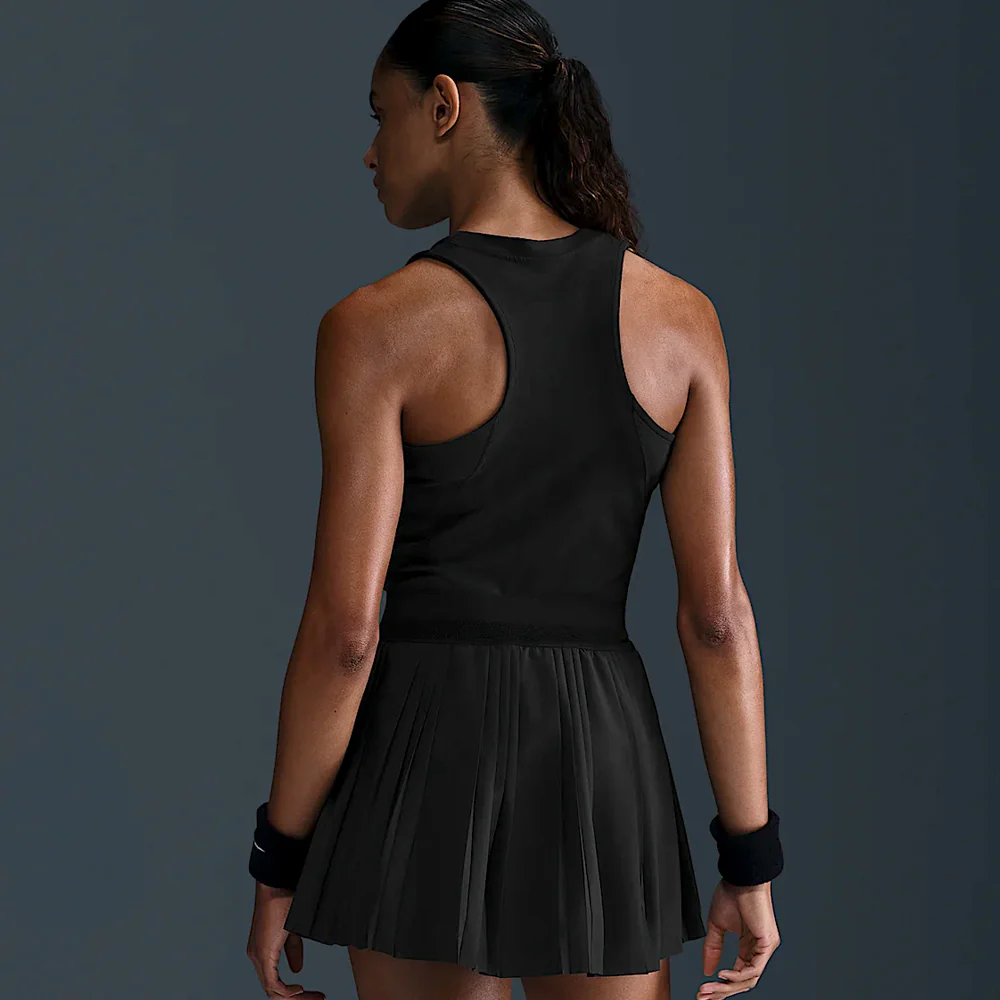 Nike Women's Advantage Ace Pleat Skort - Black - Image 3