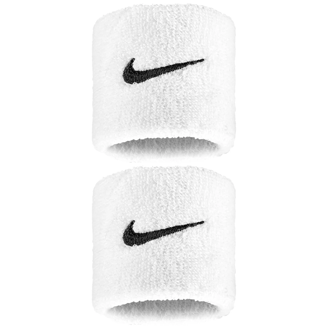 Nike Swoosh Classic Wristband 2 Pack - White