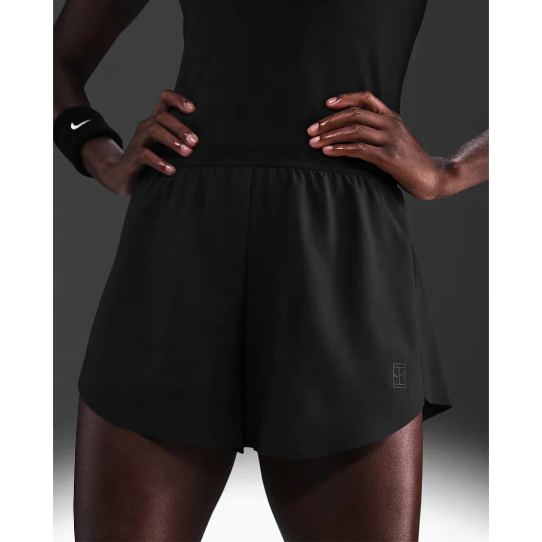 Nike Women's Advantage Ace Short - Black - Image 3