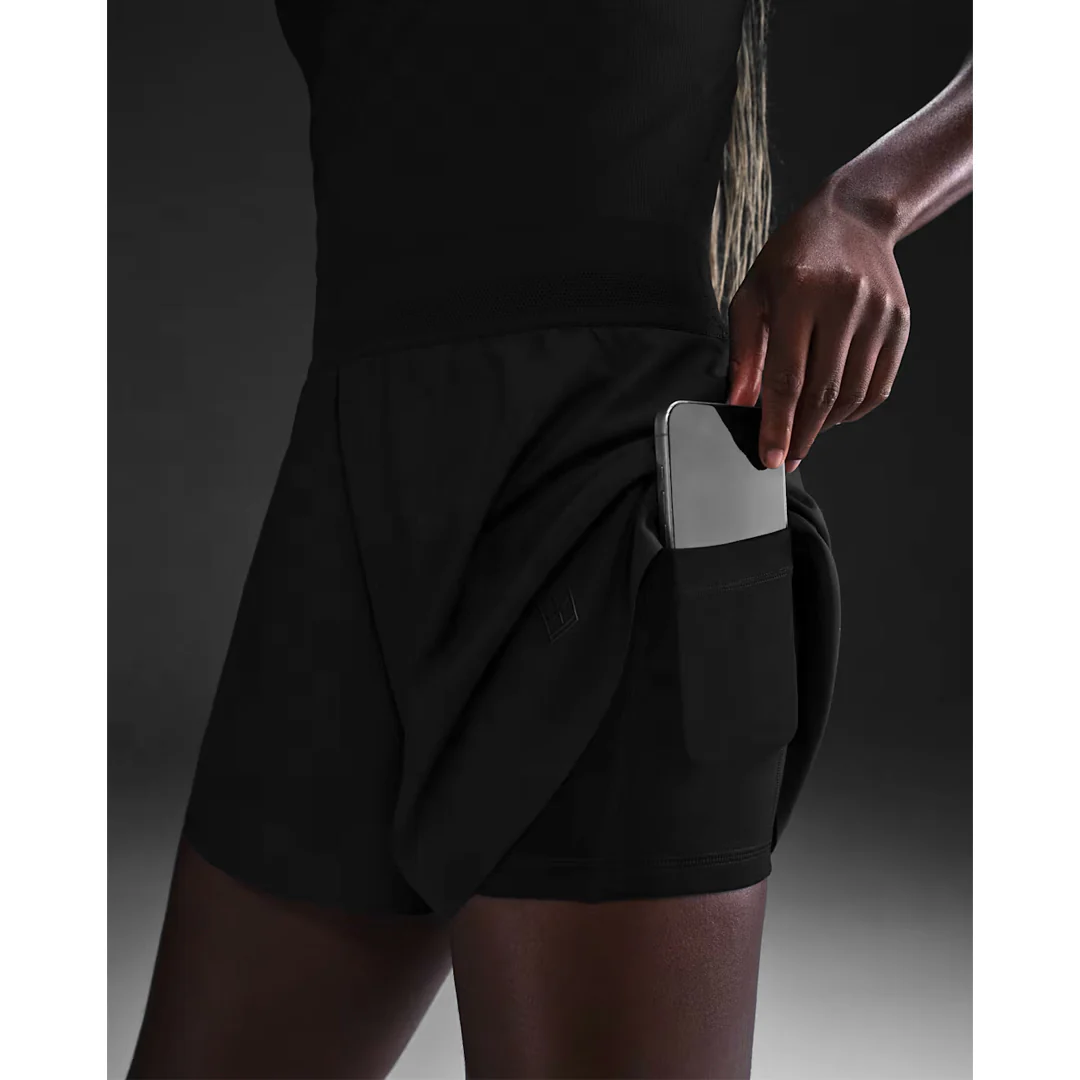 Nike Women's Advantage Ace Short - Black - Image 5