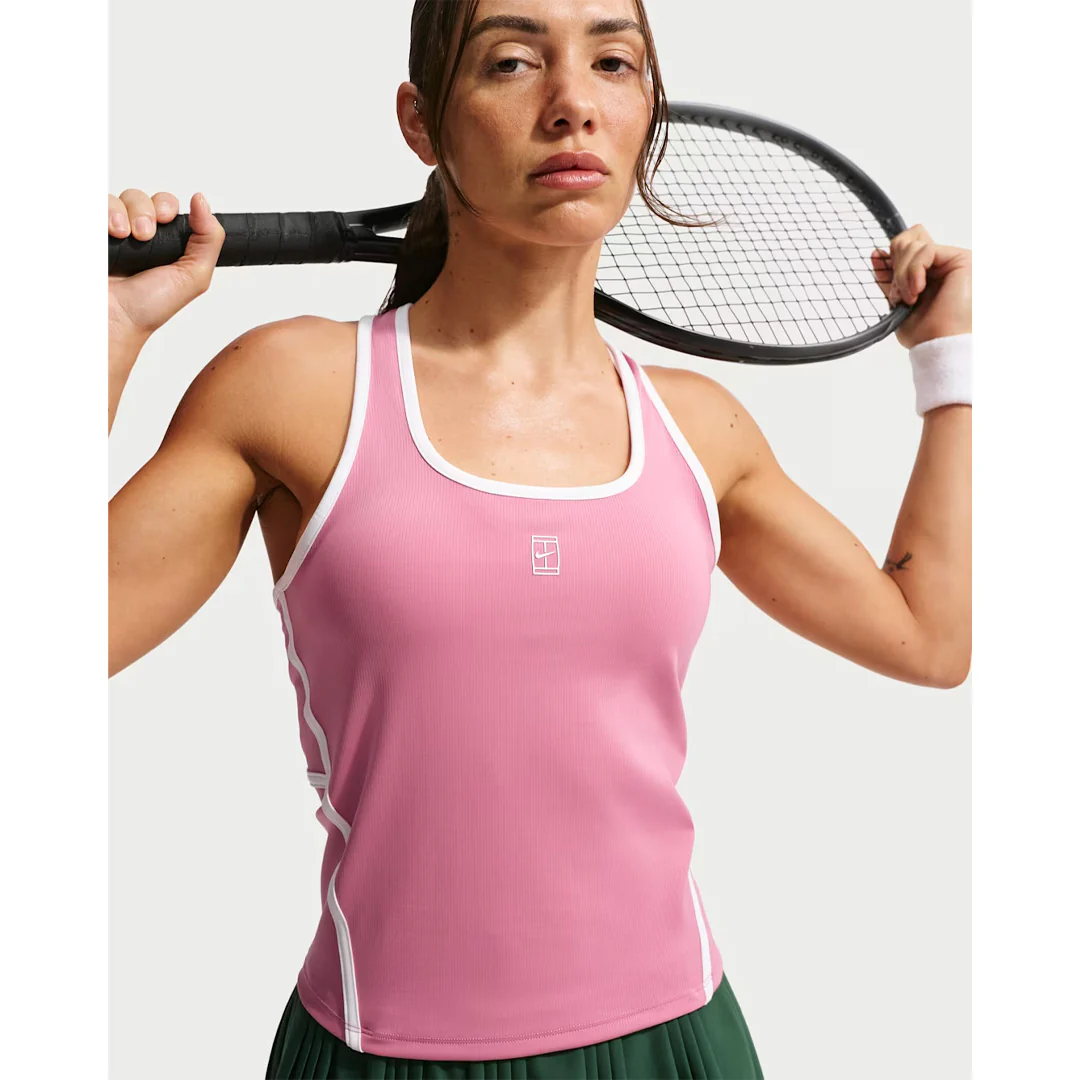 Nike Women's Advantage Novelty Tank - Peony - Image 4