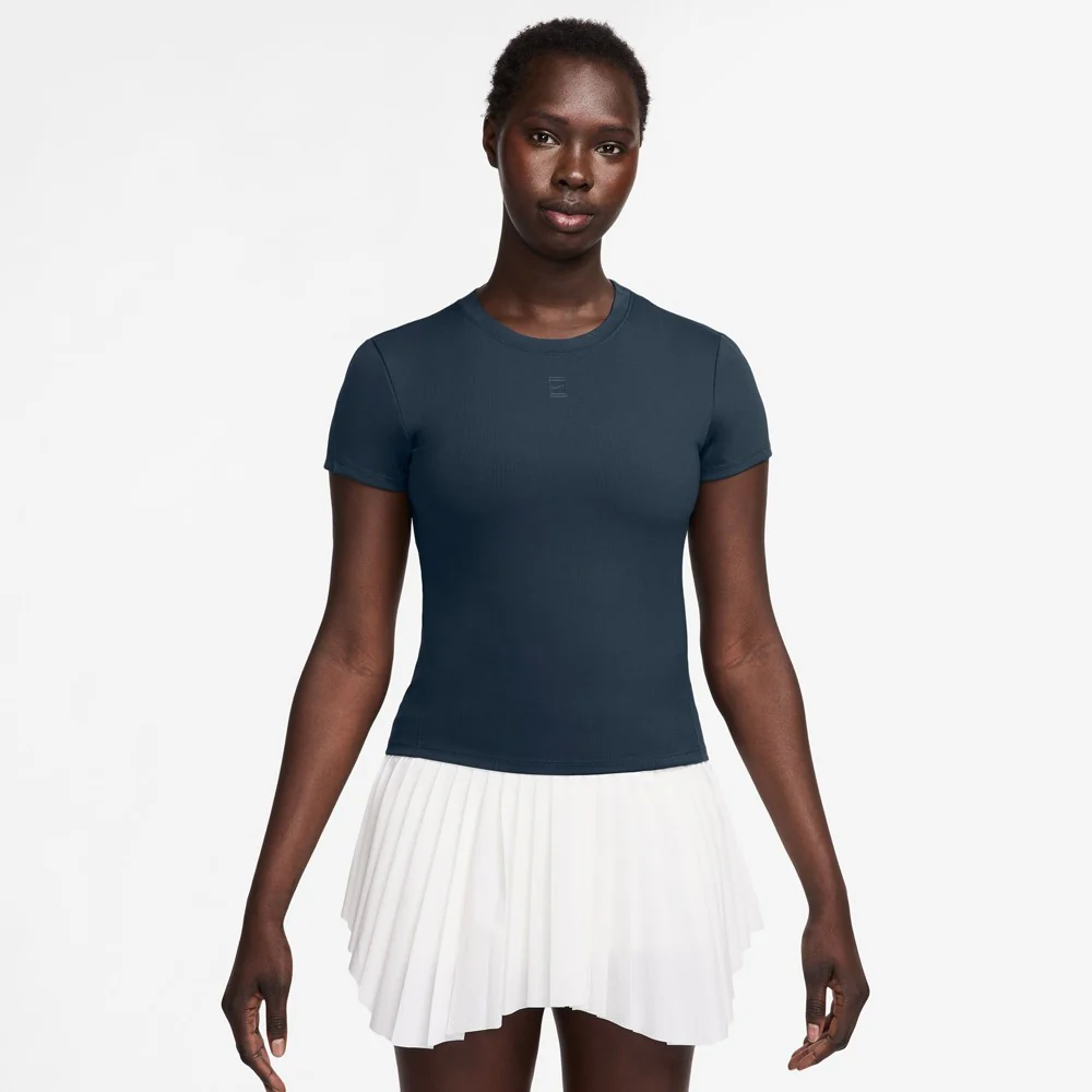 Nike Women's Advantage Short Sleeve - Armory Navy - Image 2