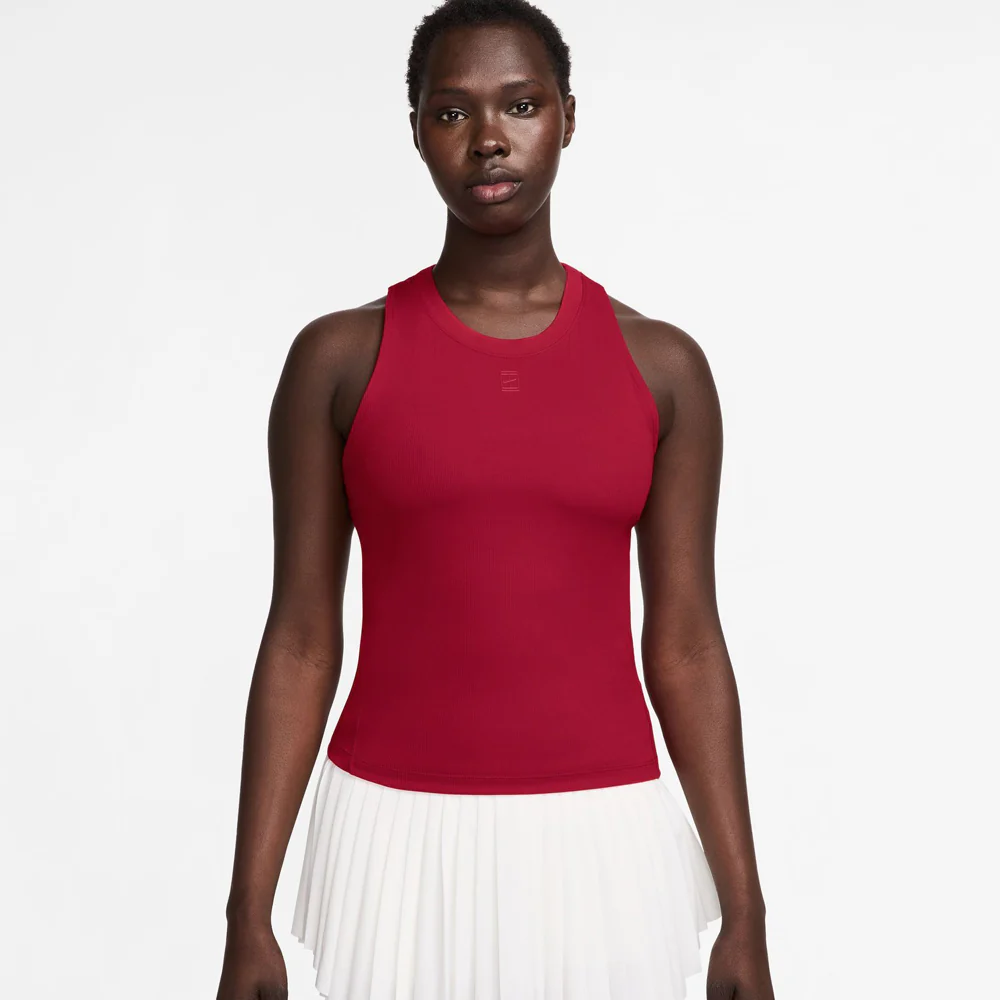 Nike Women's Advantage Tank - Gym Red - Image 2