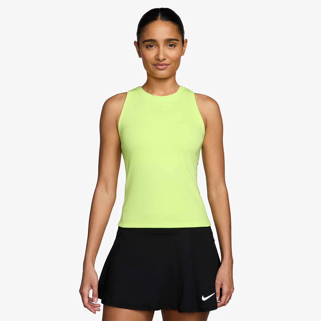 Nike Women's Advantage Tank - Light Lemon Twist - Image 2
