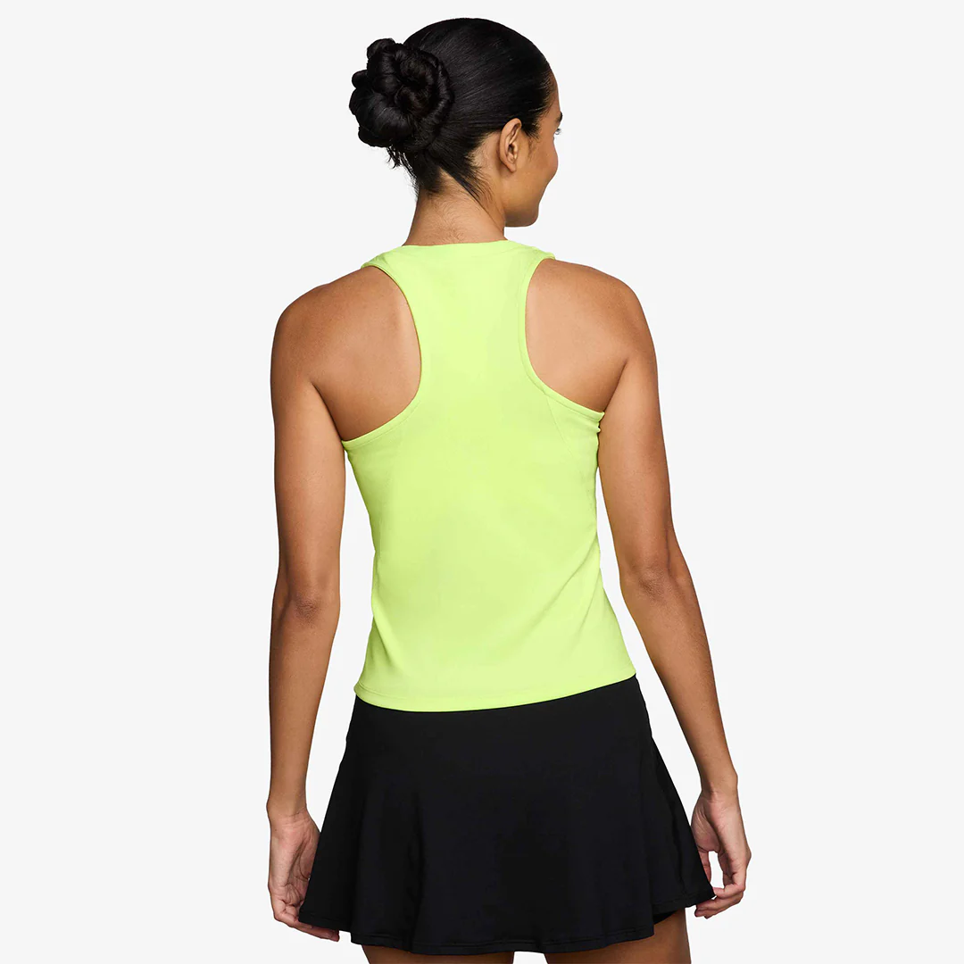 Nike Women's Advantage Tank - Light Lemon Twist - Image 3