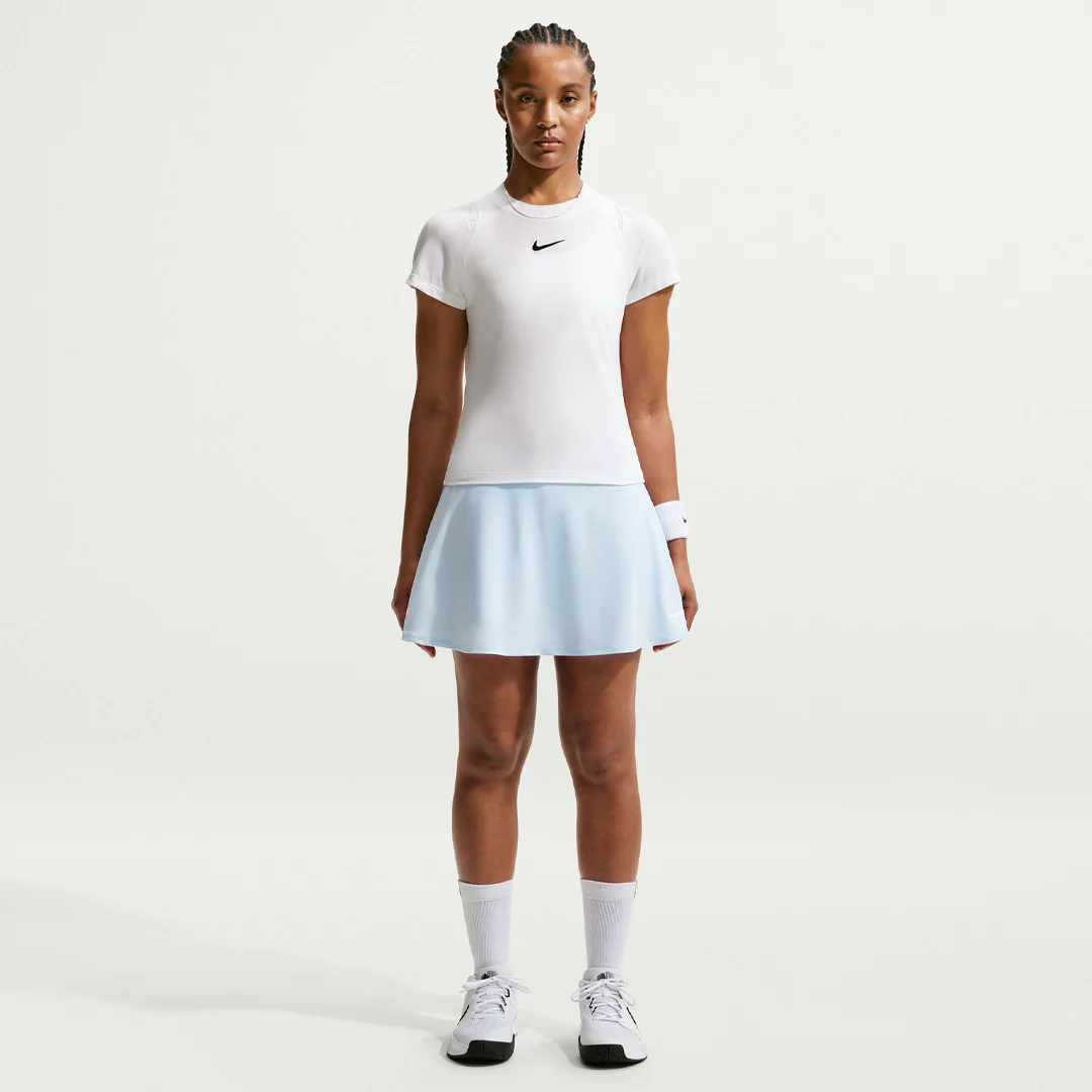 Nike Women's Victory Flouncy Skort - Hydrogen Blue - Image 2