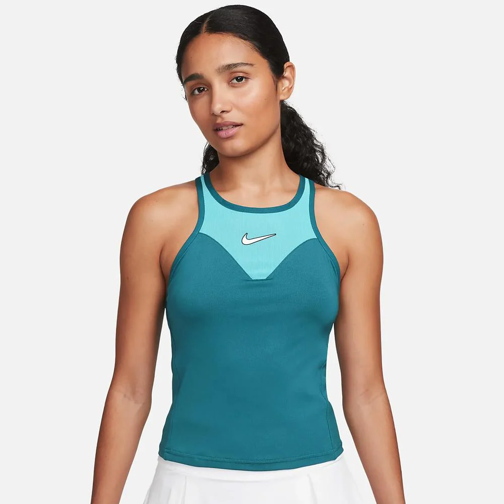 Nike Women's Slam NY Tank - Geode Teal - Image 3