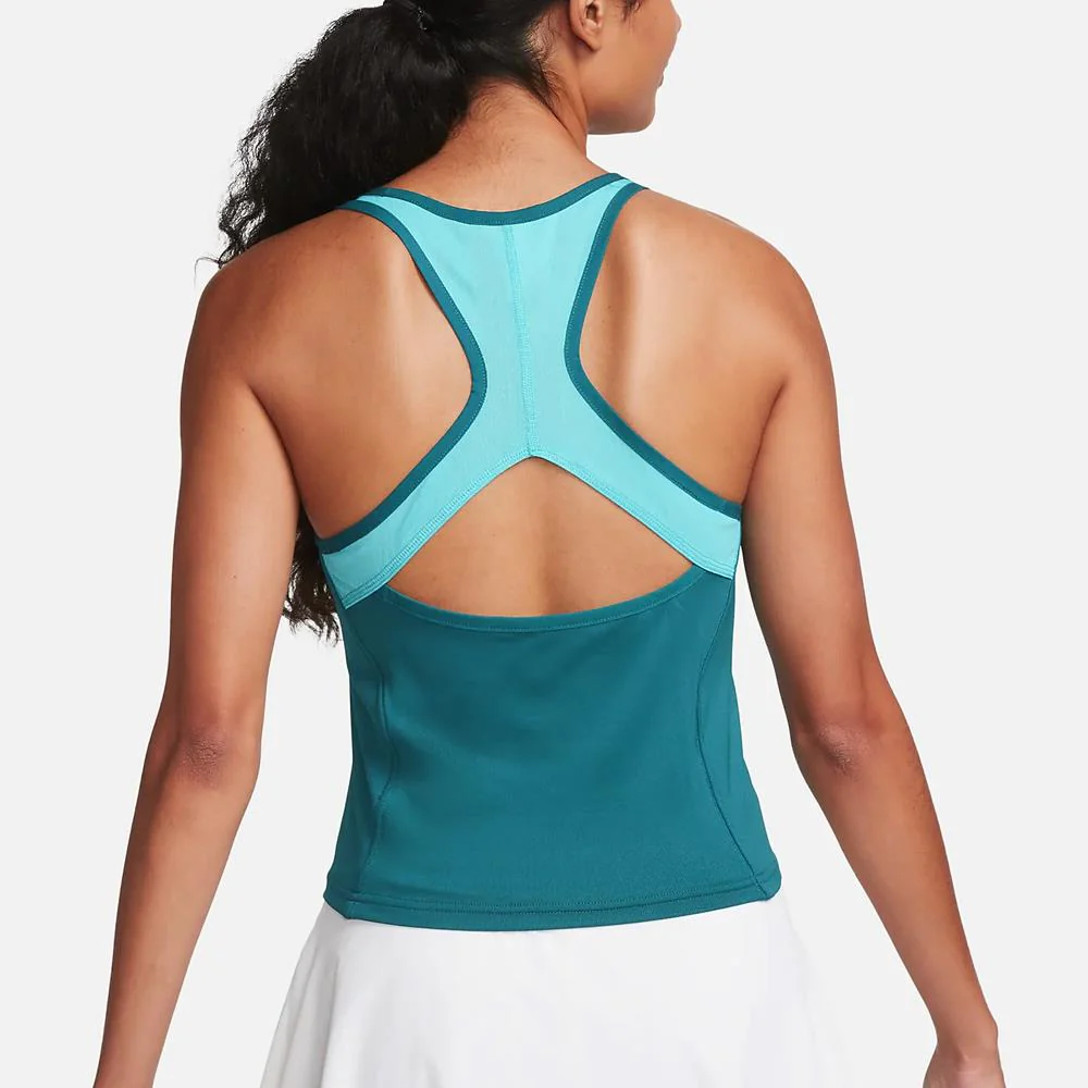 Nike Women's Slam NY Tank - Geode Teal - Image 4