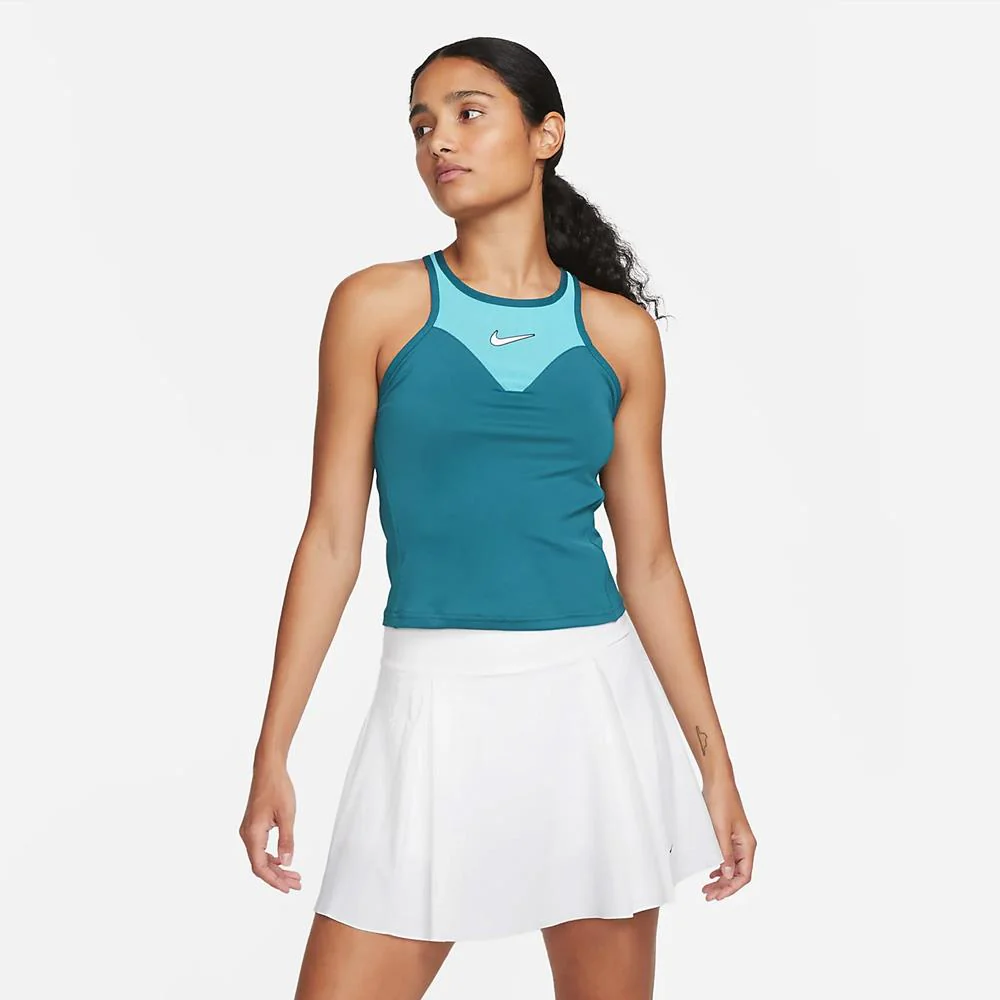 Nike Women's Slam NY Tank - Geode Teal - Image 5