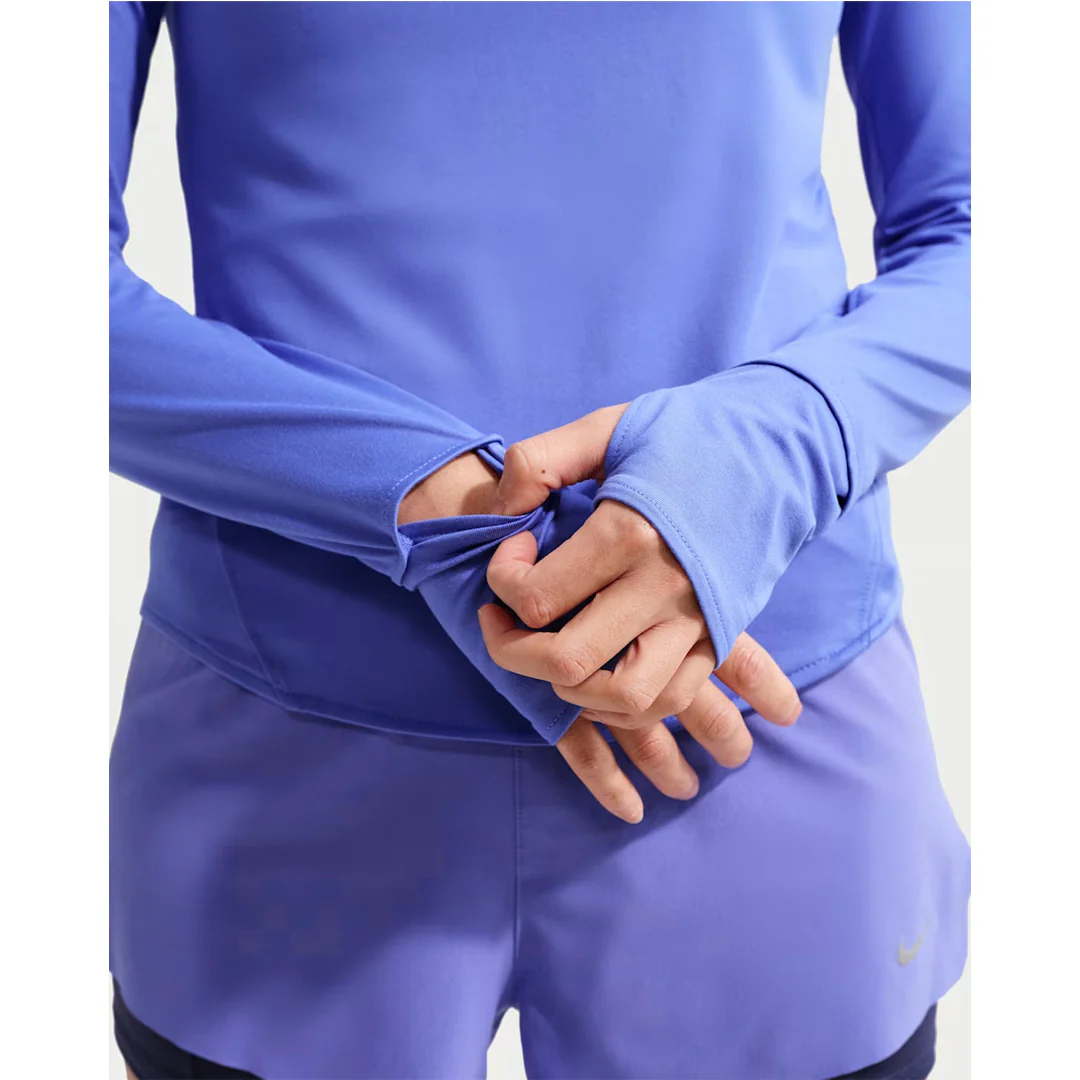 Nike Women's Swift 1/2 Zip Long Sleeve Top - Sapphire - Image 5