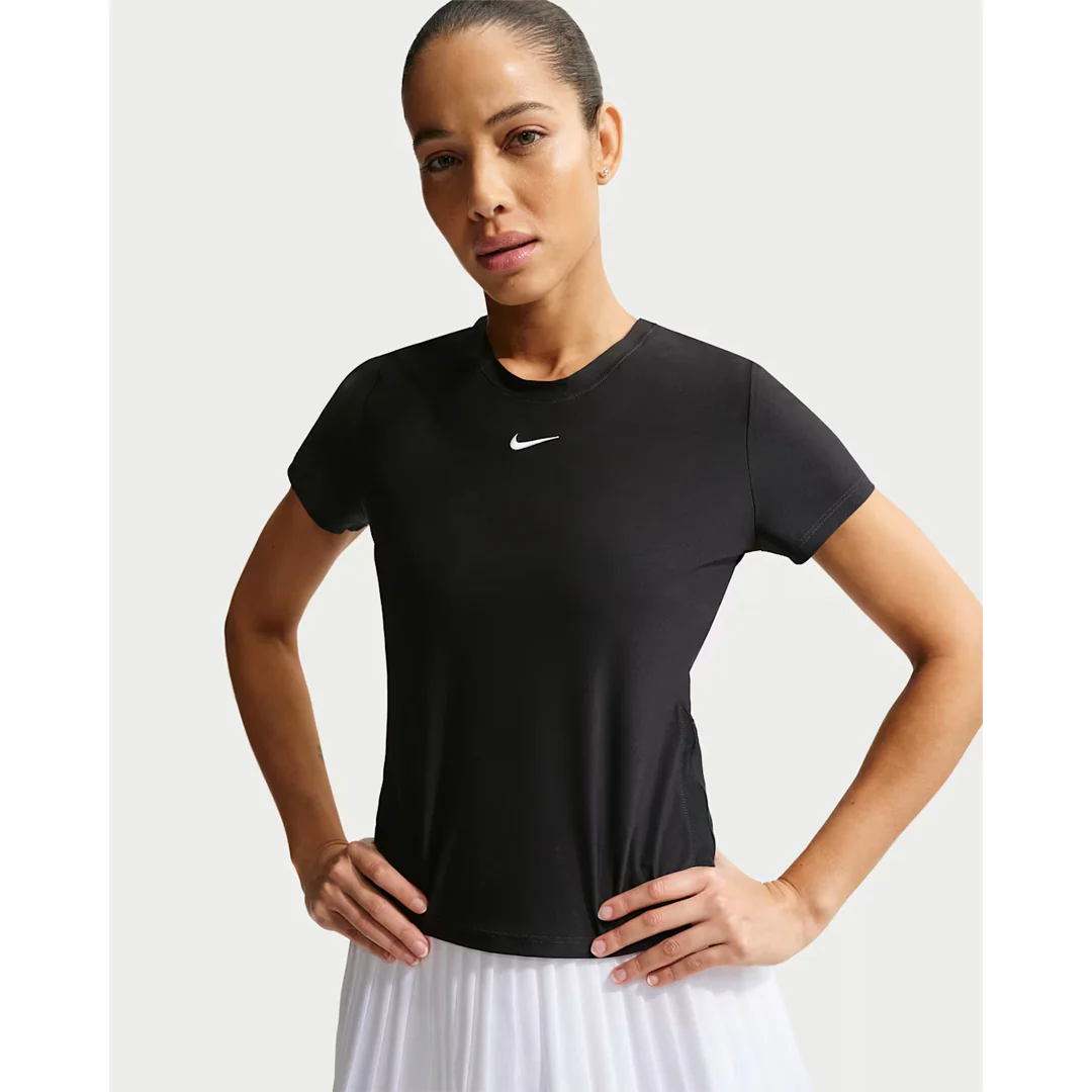 Nike Women's Victory Short Sleeve Tee - Black - Image 4