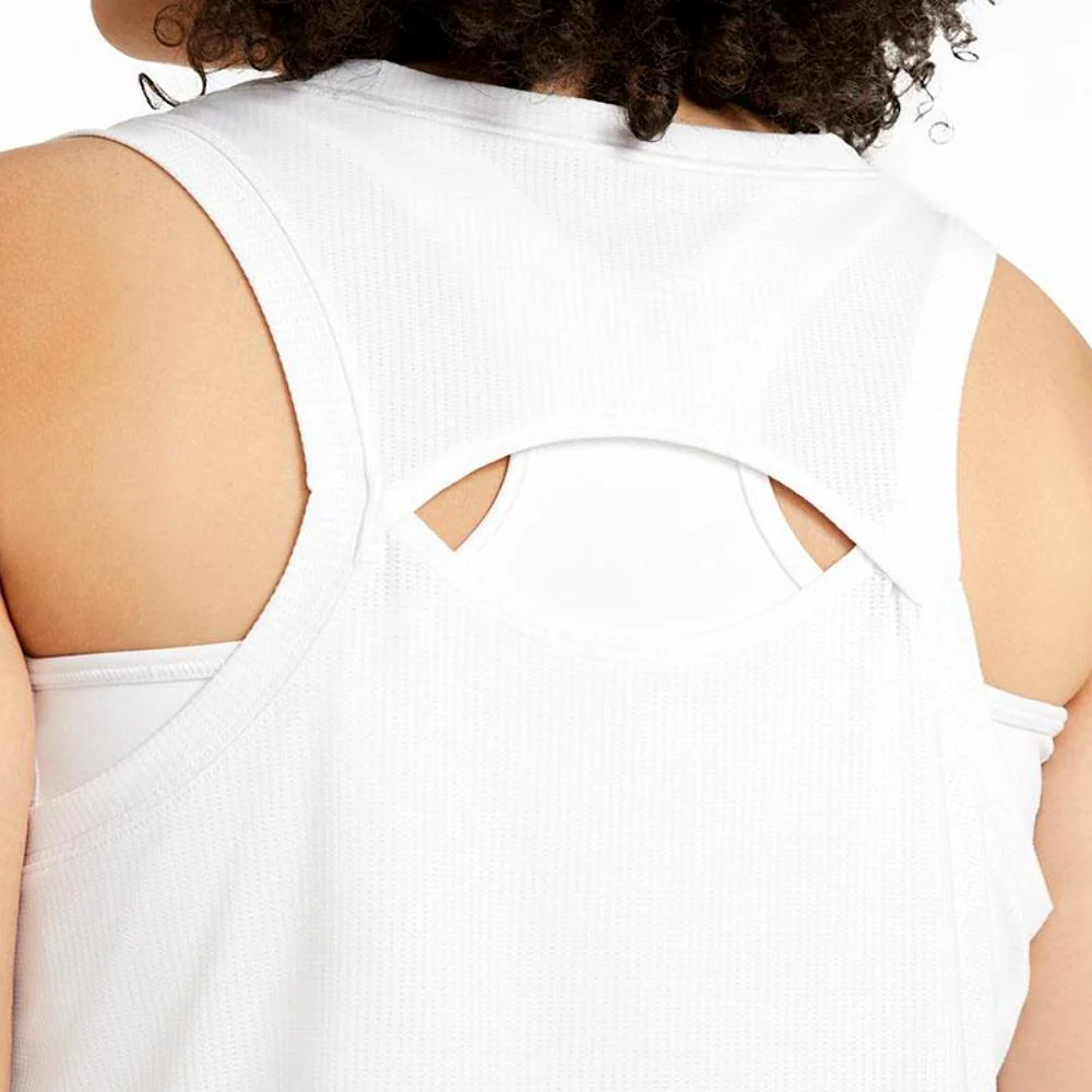 Nike Women's Victory Plus Size Tank - White - Image 3