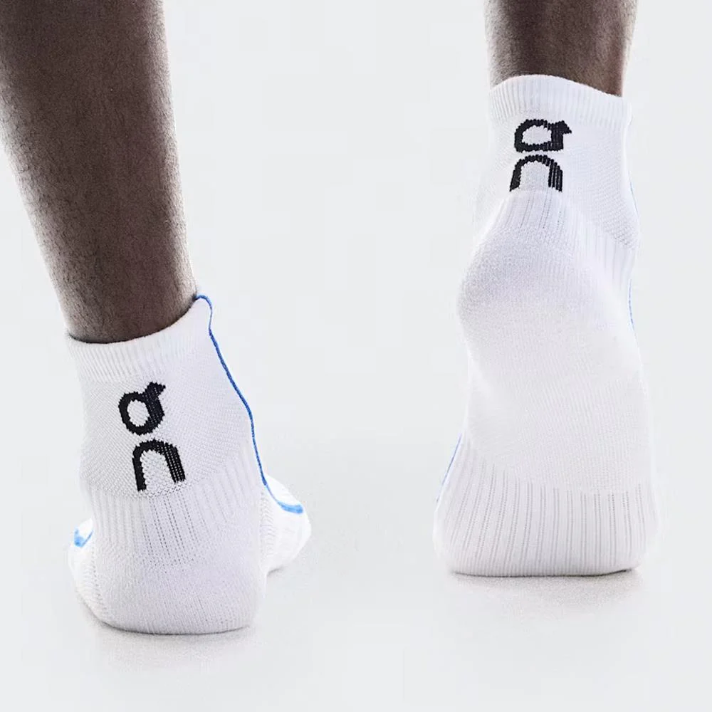 On Court Mid 1 Pack Socks - White/Indigo - Image 4