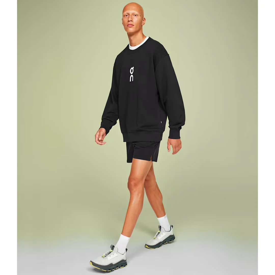 On Men's Club Crew Sweater - Black - Image 2