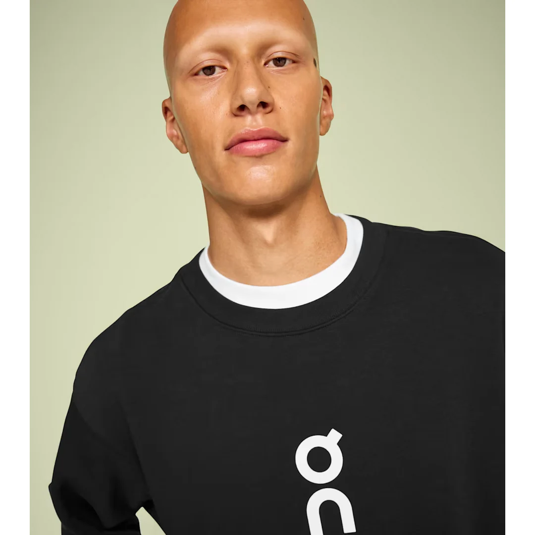 On Men's Club Crew Sweater - Black - Image 3