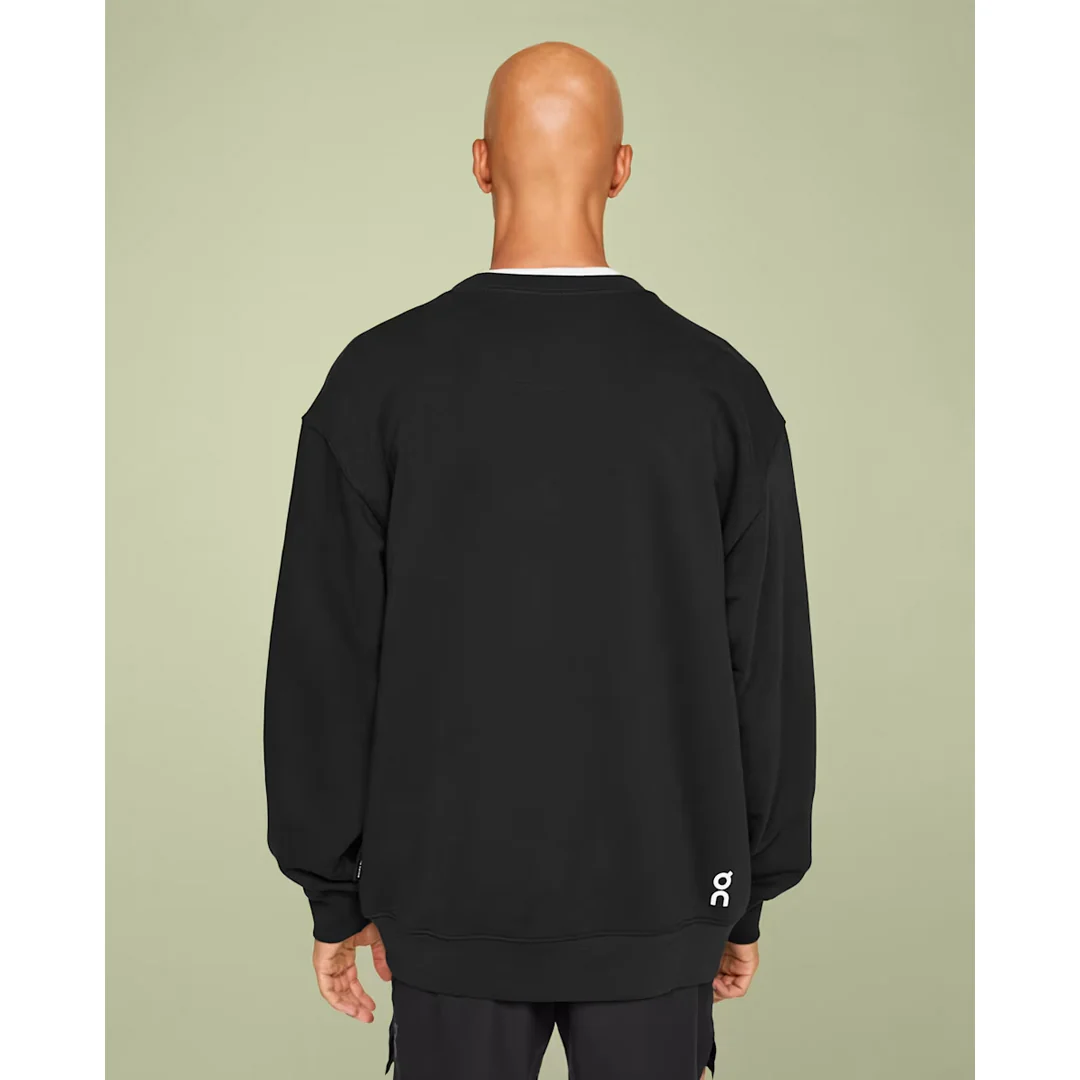 On Men's Club Crew Sweater - Black - Image 4